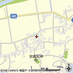 福岡県飯塚市椋本371周辺の地図