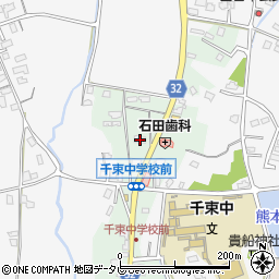 福岡県豊前市千束289-3周辺の地図