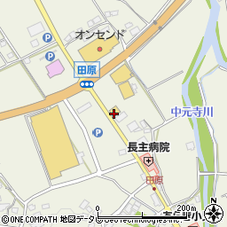 マクドナルド　田川川崎店周辺の地図