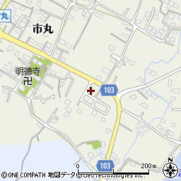 福岡県豊前市市丸146周辺の地図