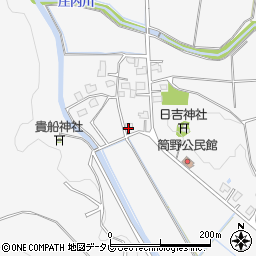 福岡県飯塚市筒野455周辺の地図