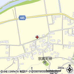 福岡県飯塚市椋本338周辺の地図