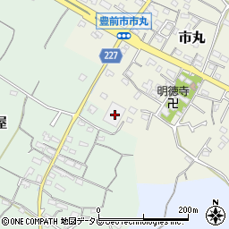 福岡県豊前市市丸85周辺の地図