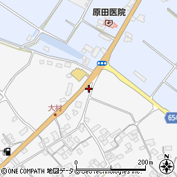 大分県豊後高田市西真玉2454-4周辺の地図