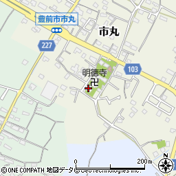 福岡県豊前市市丸202周辺の地図