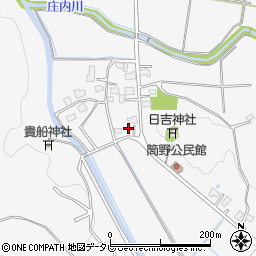 福岡県飯塚市筒野445周辺の地図
