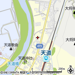 福岡県飯塚市天道38周辺の地図
