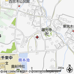 福岡県豊前市吉木876-1周辺の地図