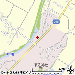 福岡県豊前市鳥越721-1周辺の地図