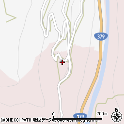 愛媛県喜多郡内子町中田渡1777周辺の地図
