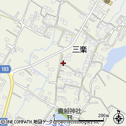 福岡県豊前市三楽67周辺の地図