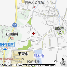 福岡県豊前市吉木1089周辺の地図