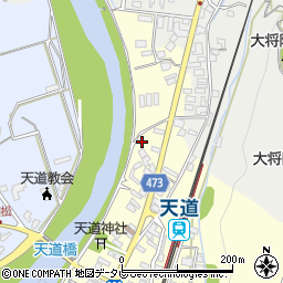 福岡県飯塚市天道36周辺の地図