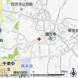 福岡県豊前市吉木878周辺の地図