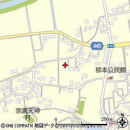 福岡県飯塚市椋本476周辺の地図