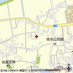 福岡県飯塚市椋本468周辺の地図