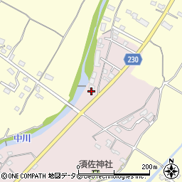 福岡県豊前市鳥越720-6周辺の地図