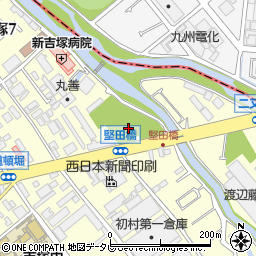 吉塚東公園周辺の地図