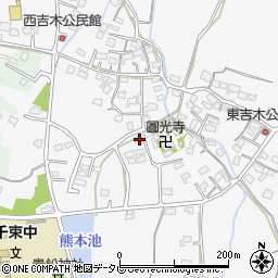 福岡県豊前市吉木682周辺の地図