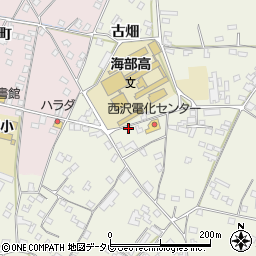 徳島県海部郡海陽町大里古畑95-1周辺の地図