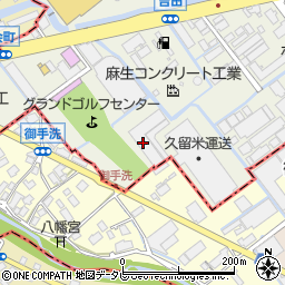 久留米運送株式会社　福岡支店周辺の地図