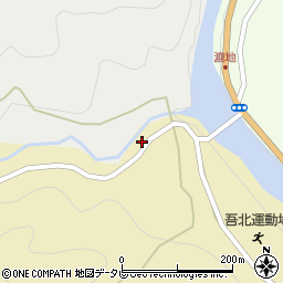 高知県吾川郡いの町下八川丁3857周辺の地図