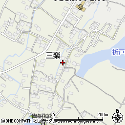 福岡県豊前市三楽212-1周辺の地図
