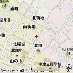 大分県中津市267-1周辺の地図