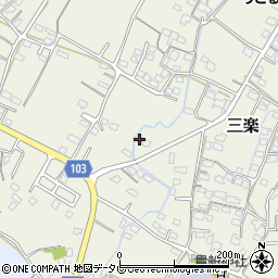 福岡県豊前市三楽47周辺の地図