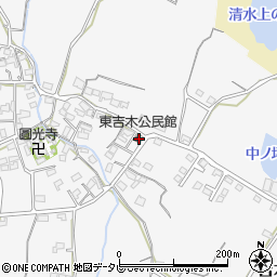 福岡県豊前市吉木722-1周辺の地図