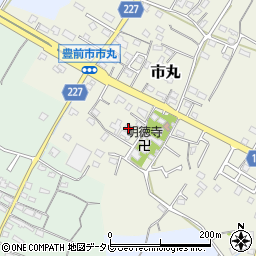 福岡県豊前市市丸226周辺の地図