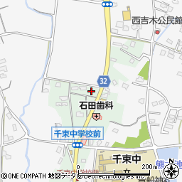 メナード化粧品　豊前葵代行店周辺の地図