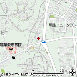 福岡県嘉麻市鴨生77-9周辺の地図