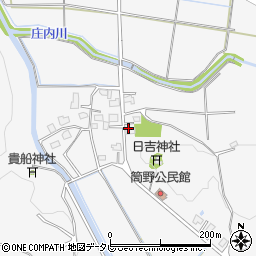 福岡県飯塚市筒野441周辺の地図