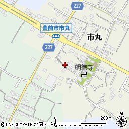 福岡県豊前市市丸234周辺の地図