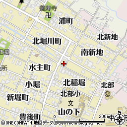 大分県中津市397周辺の地図