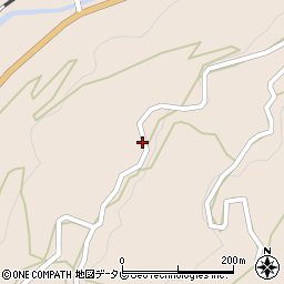 愛媛県喜多郡内子町川中2082周辺の地図