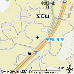 高知県南国市左右山683周辺の地図