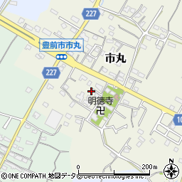 福岡県豊前市市丸225周辺の地図