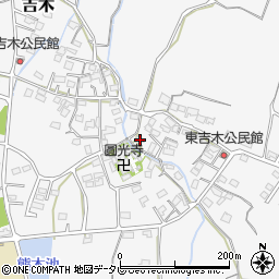 福岡県豊前市吉木691周辺の地図