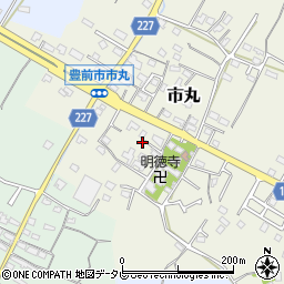 福岡県豊前市市丸221周辺の地図