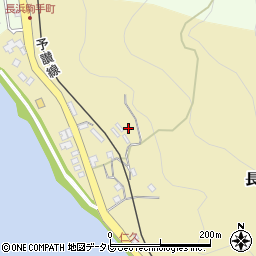 愛媛県大洲市長浜町仁久89周辺の地図