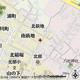 大分県中津市265周辺の地図