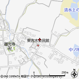 福岡県豊前市吉木721周辺の地図