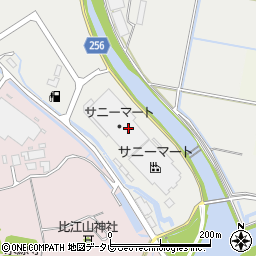 久礼田笠ノ川線周辺の地図