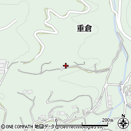 高知県高知市重倉1589周辺の地図