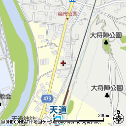 福岡県飯塚市天道25周辺の地図