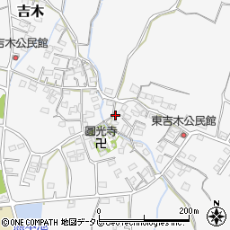 福岡県豊前市吉木696周辺の地図