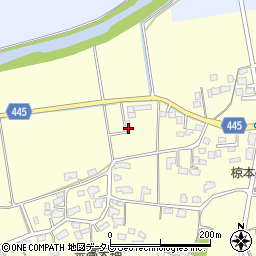 福岡県飯塚市椋本347周辺の地図