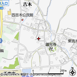 福岡県豊前市吉木667周辺の地図